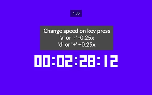 Custom Youtube Playback Speed – ইউটিউব ভিডিও স্পিড কন্ট্রোলার ডাউনলোড - Screenshot 2